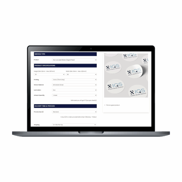 Website Package for Web2Print